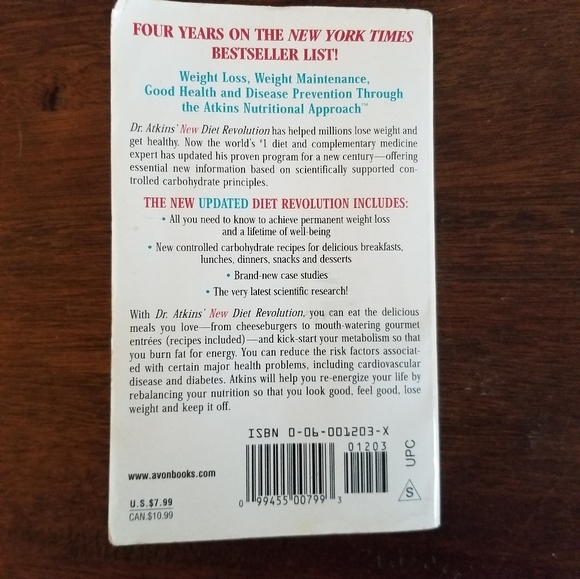 Dr. Akins New Diet Revolution book, Keto friendly and low Carb, PRICE REDUCED! - Picture 3 of 8